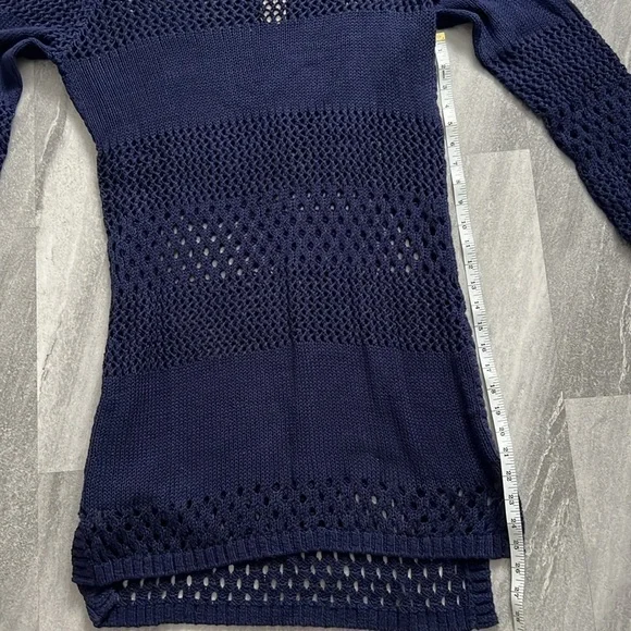 Navy Blue Tommy Bahama Sweater Dress XL soft stretchy comfortable - Picture 14 of 15
